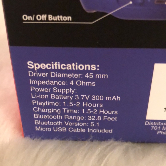 Bluetooth Radiant Color Changing Wireless LED Speaker/NWT - Picture 4 of 6